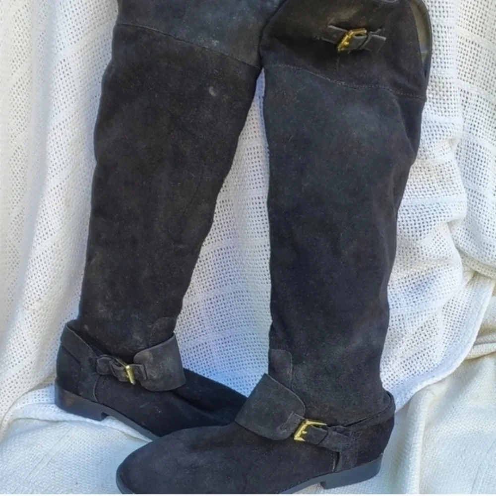 Lauren. Ralph Lauren over the‎ Knee Equestrian style boots 9.5